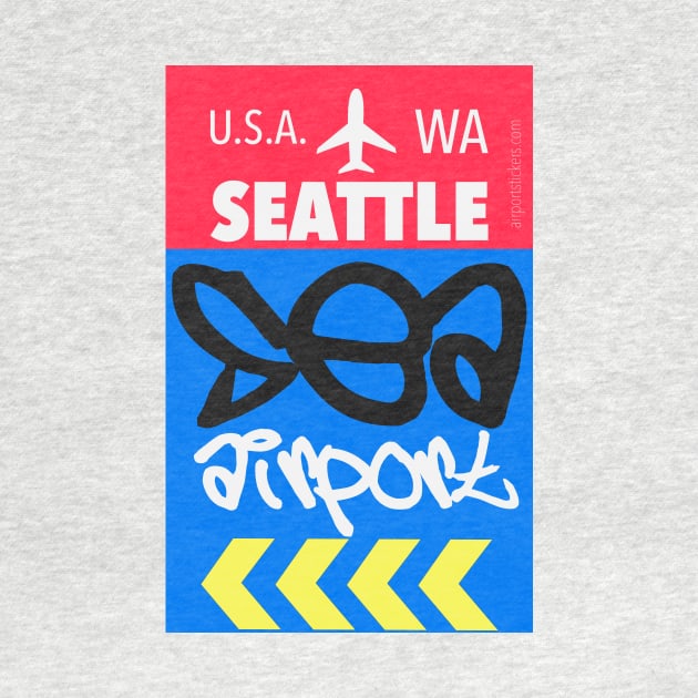 Seattle airport code by Woohoo